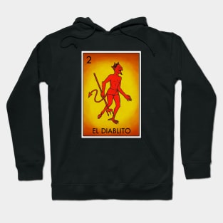 Loteria El Diabo Mexican Icon Hoodie